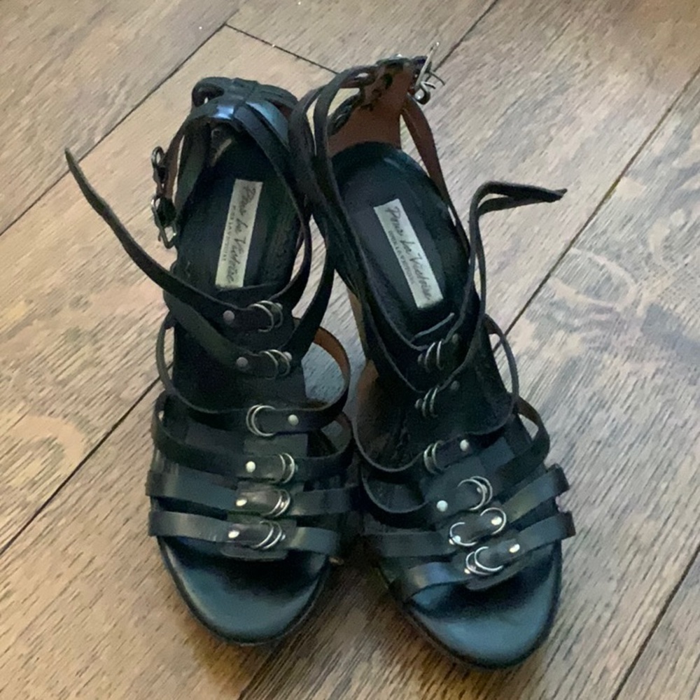 Summer wedge heel
